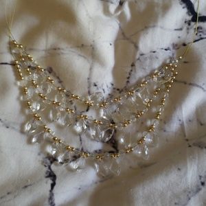 Charming Charlie Crystal Necklace